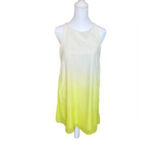 Ombre chiffon dress